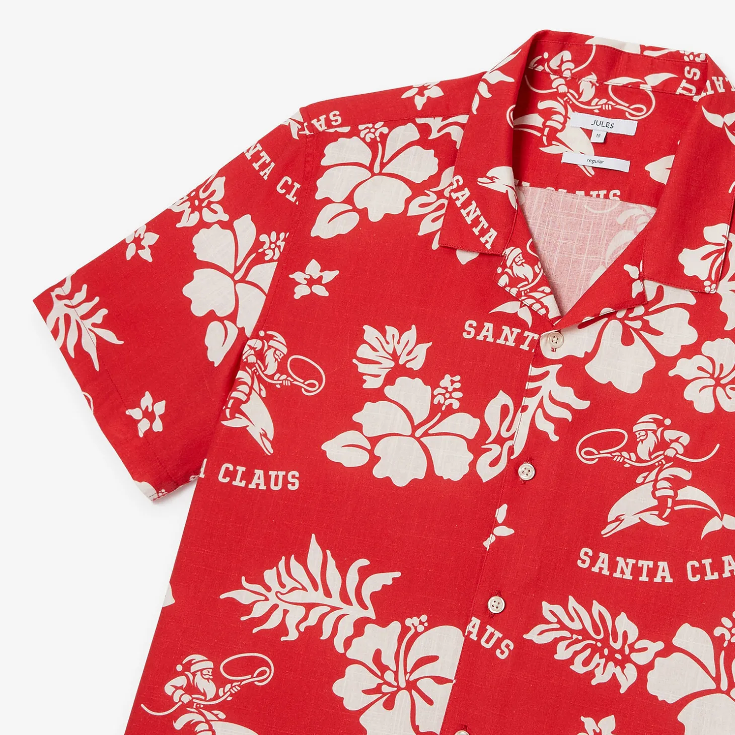 Sale Regular hemdje met landschapsprint in gevlamd kato Overhemd