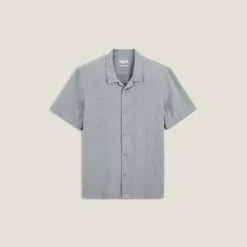 Shop Regular, katoenen hemdje met geborduurd motief Overhemd