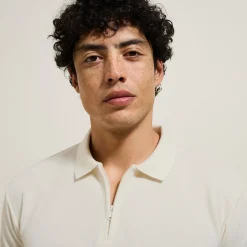 Flash Sale Relax polo in textuurstof met korte mouwen en polo Polo