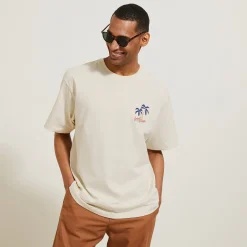 Fashion Relax T-shirt met print op voor-en achterkant T-shirt