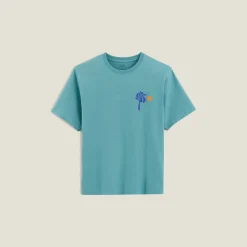 Clearance Relax T-shirt met print op voor-en achterkant T-shirt