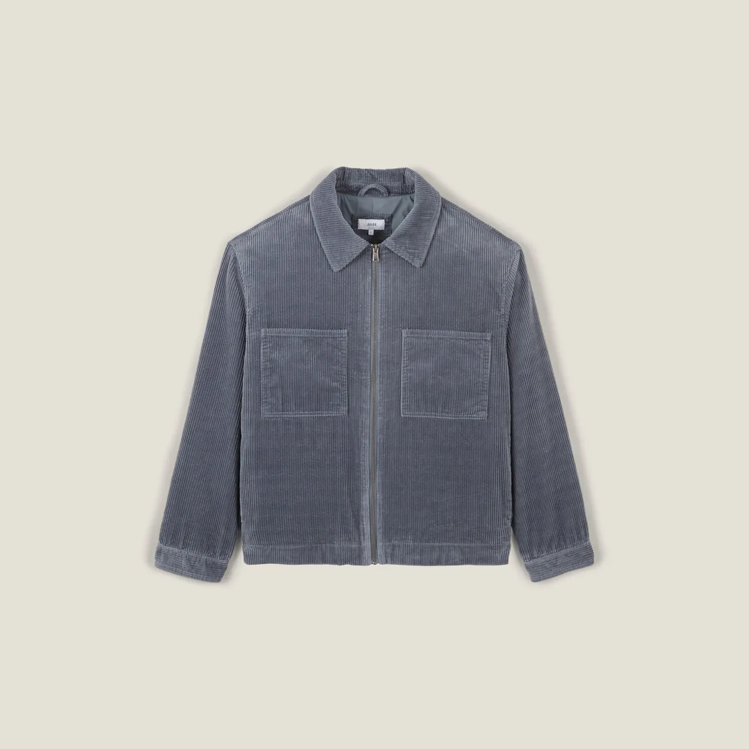 Outlet Ribfluwelen jack hemdskraag Mantel & Jack