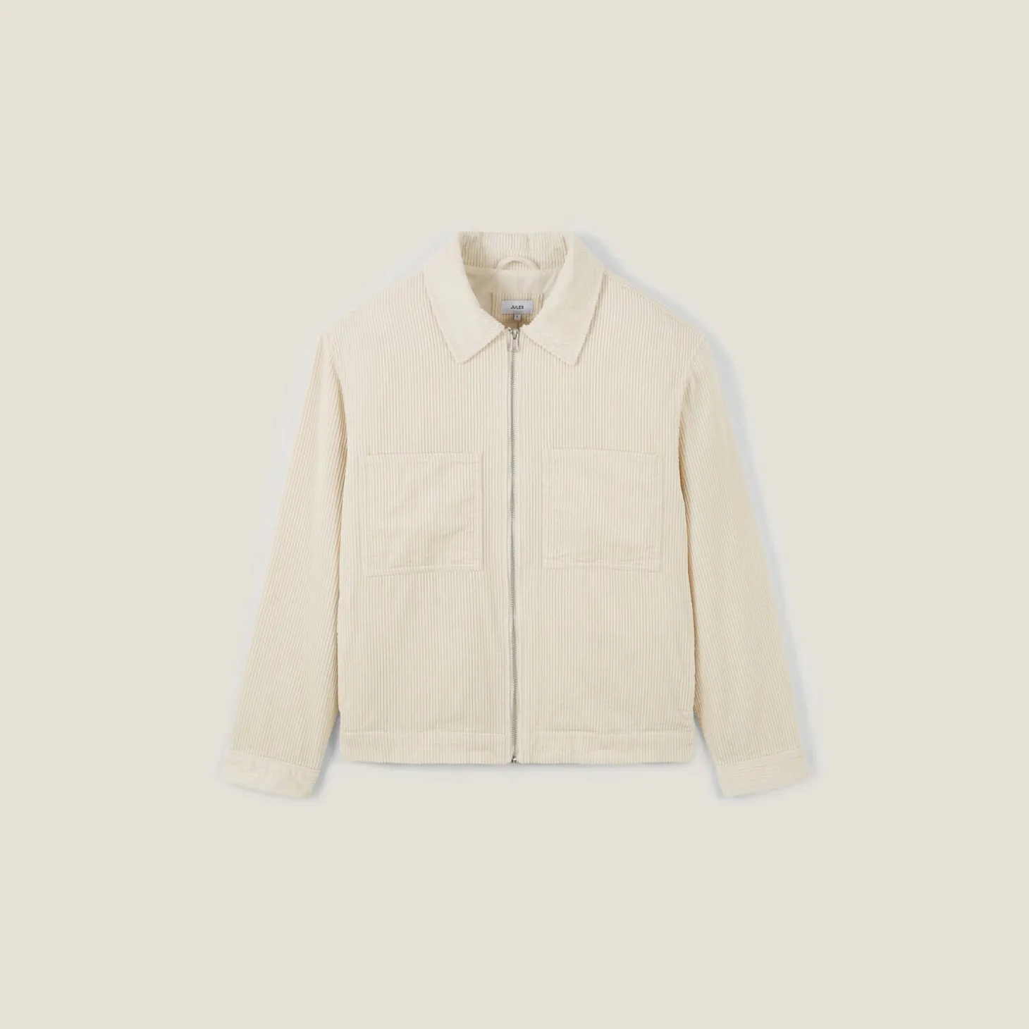 New Ribfluwelen jack hemdskraag Mantel & Jack