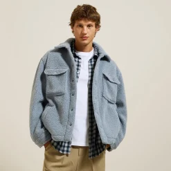 Hot Sherpaoverhemd Overshirt|Mantel & Jack