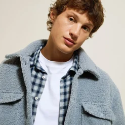 Hot Sherpaoverhemd Overshirt|Mantel & Jack