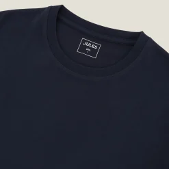 Cheap Slim basic T-shirt met ronde hals T-shirt