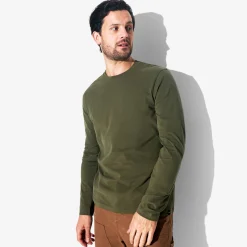 Fashion Slim basic T-shirt met ronde hals T-shirt