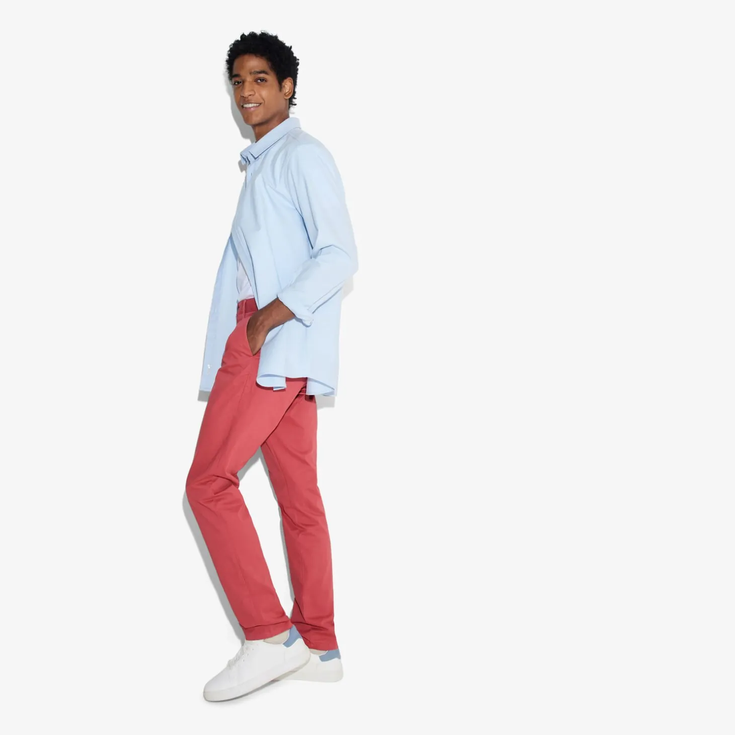 New Slim chinobroek Broek Chino|Broek