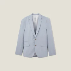 Discount Slim comfortabel kostuumvest Linnen Kostuum|Kostuumvest & Blazer