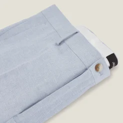 New Slim comfortabele kostuumbroek Linnen Kostuum|Kostuumbroek