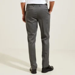 Flash Sale Slim effen kostuumbroek Kostuumbroek|Broek