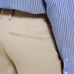 Fashion Slim effen kostuumbroek Kostuumbroek|Broek