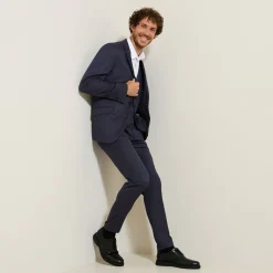 Cheap Slim effen kostuumbroek Kostuumbroek|Broek