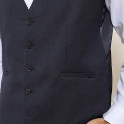 Clearance Slim effen kostuumgilet Kostuumgilet