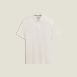 Store Slim effen polo met korte mouwen en Italiaanse kra Polo