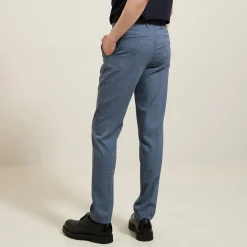 Outlet Slim fit kostuumbroek Kostuumbroek|Broek