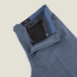 Outlet Slim fit kostuumbroek Kostuumbroek|Broek