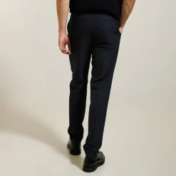 Store Slim geruite bi-stretch kostuumbroek Kostuumbroek|Broek
