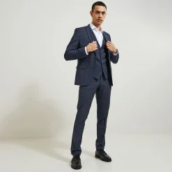 Store Slim geruite kostuumbroek Kostuumbroek|Broek