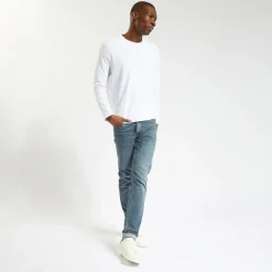 Best Sale Slim jeans in 3 lengtes en gerecycled polyester Jeans Slim|Jeans