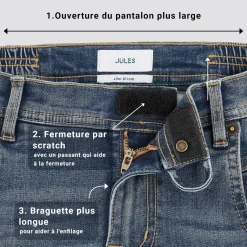 Best Sale Slim jeans voor personen met beperkte mobiliteit Broek Chino|Broek