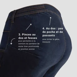 Store Slim jeans voor personen met beperkte mobiliteit Broek Chino|Broek