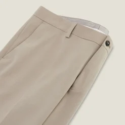 Sale Slim kostuumbroek in twill Kostuumbroek|Broek