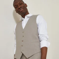 Online Slim kostuumgilet Linnen Kostuum|Kostuumgilet