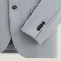 Outlet Slim kostuumvest in twill Kostuumvest & Blazer|Kostuumvest