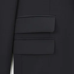 Outlet Slim kostuumvest in wol Kostuumvest & Blazer|Kostuumvest