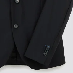 Outlet Slim kostuumvest in wol Kostuumvest & Blazer|Kostuumvest