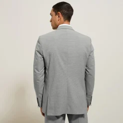 Sale Slim kostuumvest met pied-de-puce-motief Kostuumvest & Blazer|Kostuumvest