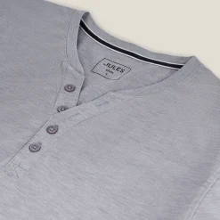 Cheap Slim T-shirt met Tunesische kraag T-shirt