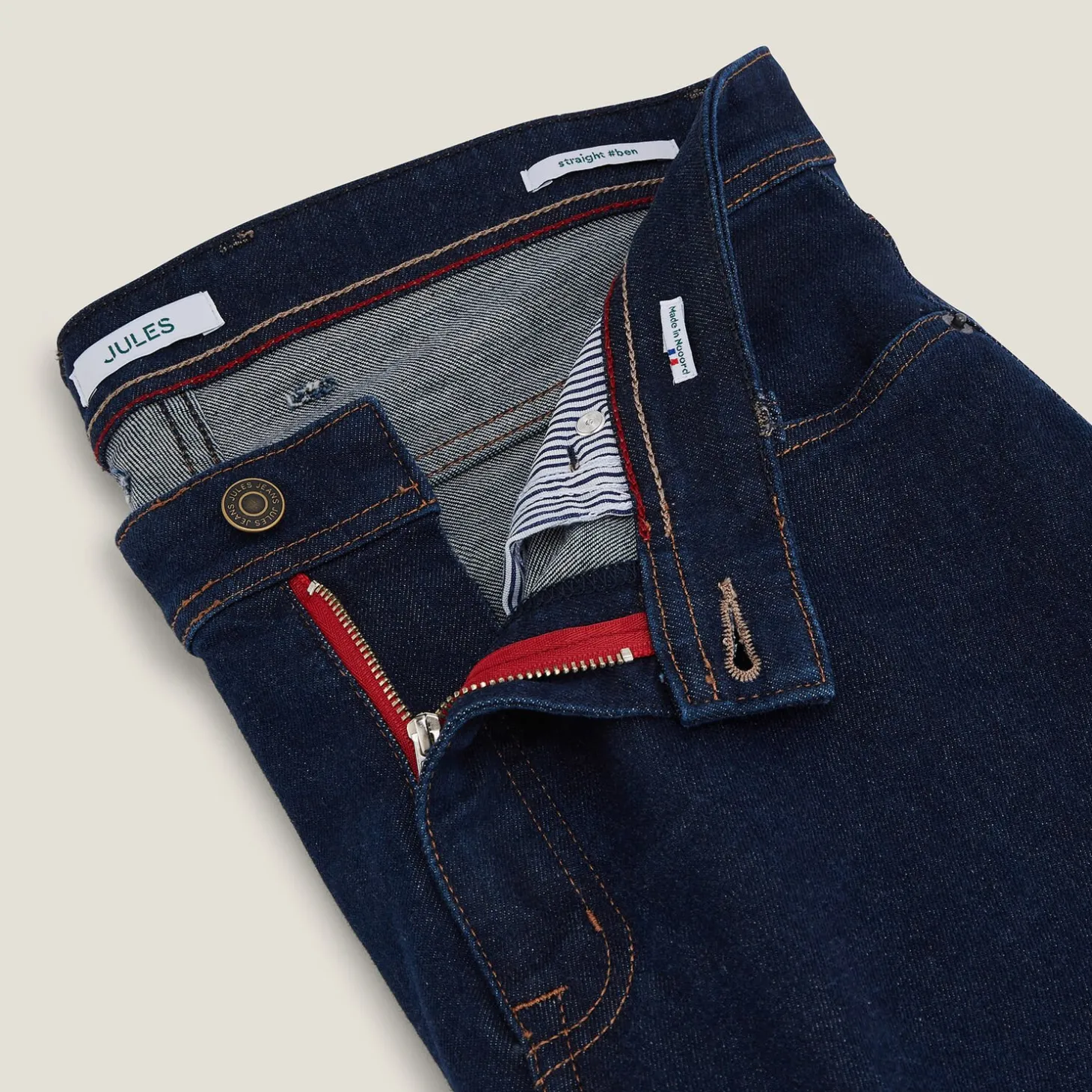 Outlet Straight cinq/neuf jeans, 3e editie, Made in Franc Frmade In France|Jeans Straight