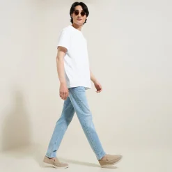 Best Straight, gebleekte jeans, 3 lengtes Jeans Straight|Jeans