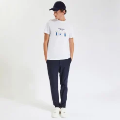Fashion Strand T-shirt, knipoog naar de Middellandse Zee T-shirt