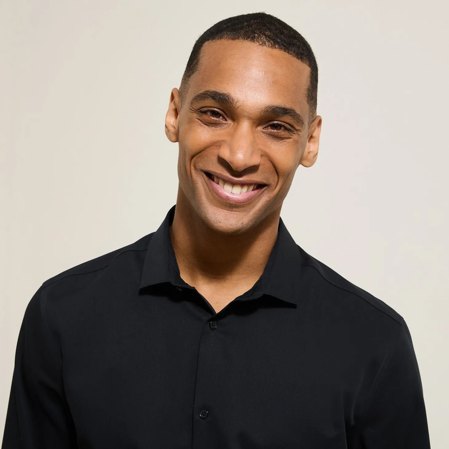 Fashion Strijkvrij regular effen hemd in katoen Formele Overhemden|Overhemd