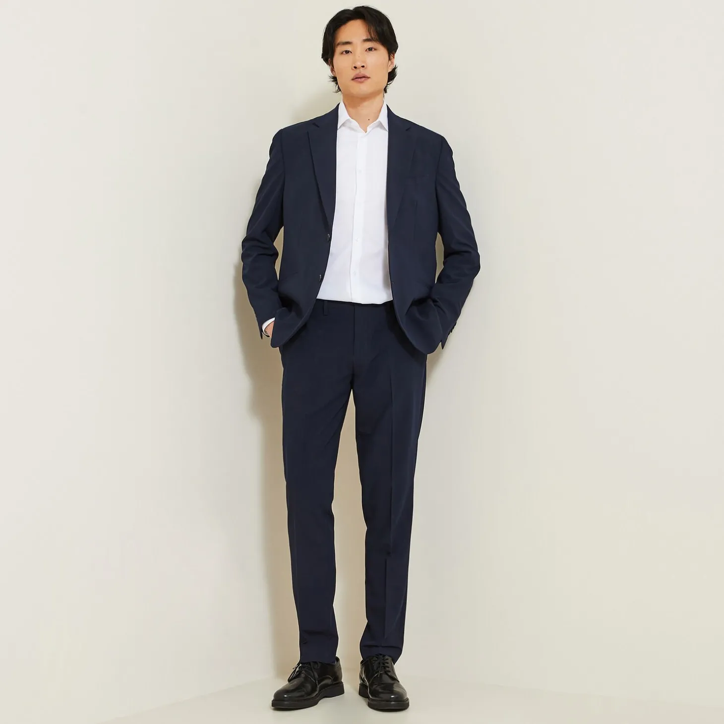 Best Sale Strijkvrij regular effen hemd in katoen Makkelijk Te Strijken Hemd|Formele Overhemden