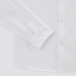 Best Sale Strijkvrij regular effen hemd in katoen Makkelijk Te Strijken Hemd|Formele Overhemden