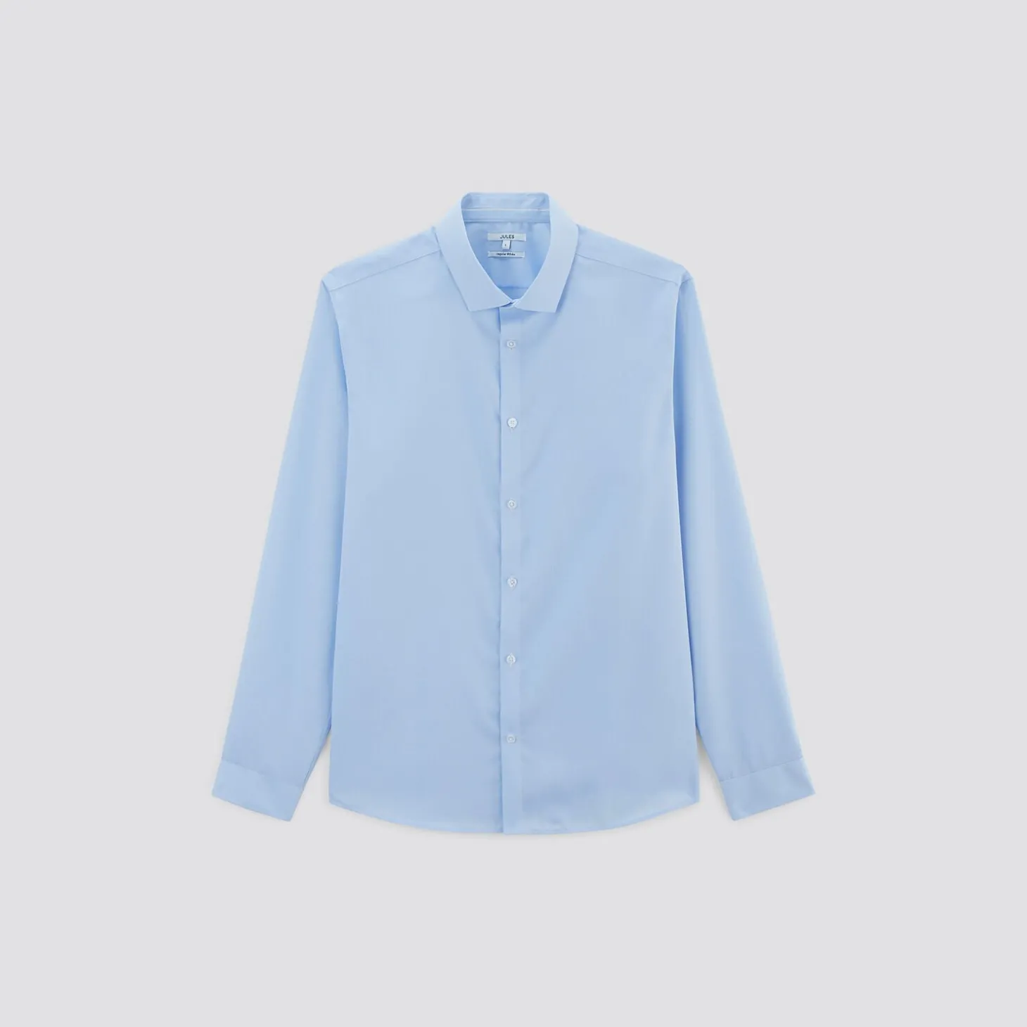 Cheap Strijkvrij regular effen hemd in katoen Makkelijk Te Strijken Hemd|Formele Overhemden