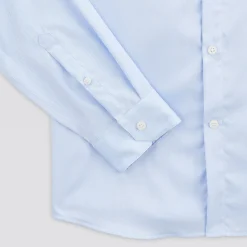 Best Strijkvrij regular effen hemd in katoen Makkelijk Te Strijken Hemd|Formele Overhemden