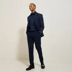 Online Strijkvrij slim effen hemd in katoen Formele Overhemden|Makkelijk Te Strijken Hemd