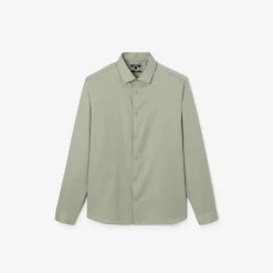 Best Strijkvrij slim effen hemd in katoen Formele Overhemden|Overhemd