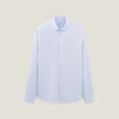 Best Sale Strijkvrij slim effen hemd in katoen Makkelijk Te Strijken Hemd|Formele Overhemden