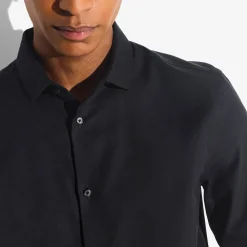 Best Strijkvrij slim effen hemd in katoen Makkelijk Te Strijken Hemd|Formele Overhemden