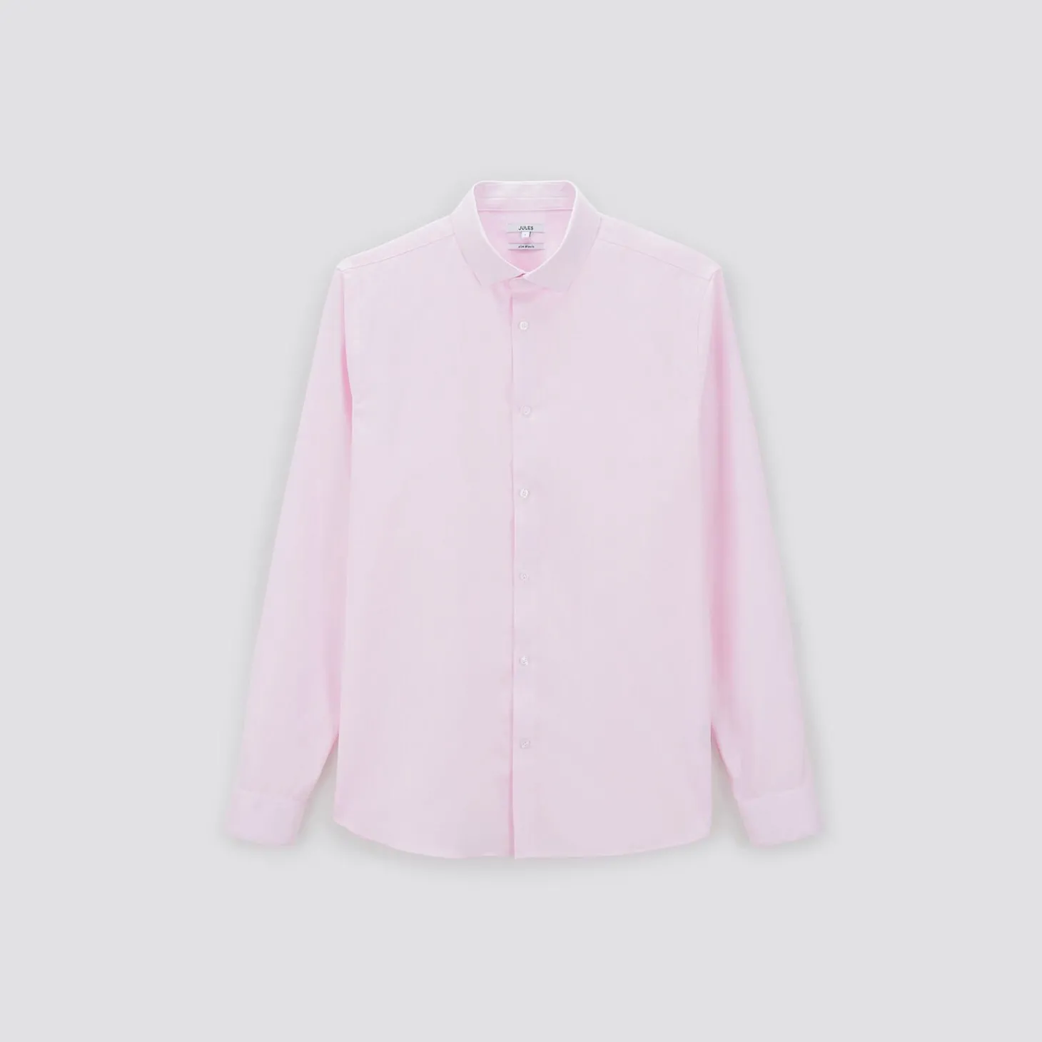 Store Strijkvrij slim effen hemd in katoen Makkelijk Te Strijken Hemd|Formele Overhemden