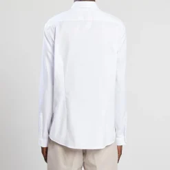 Cheap Strijkvrij slim effen hemd in katoen Makkelijk Te Strijken Hemd|Formele Overhemden