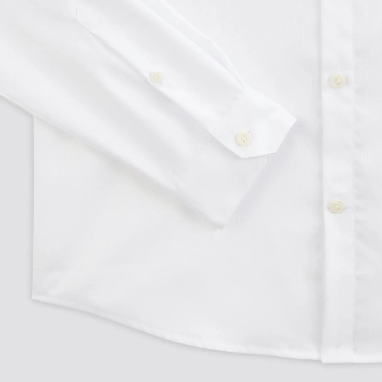 Cheap Strijkvrij slim effen hemd in katoen Makkelijk Te Strijken Hemd|Formele Overhemden