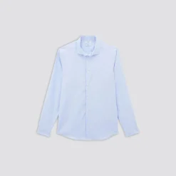 Discount Strijkvrij slim effen hemd in katoen Makkelijk Te Strijken Hemd|Formele Overhemden