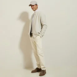 Online Sweater in tricot met rits Sweater